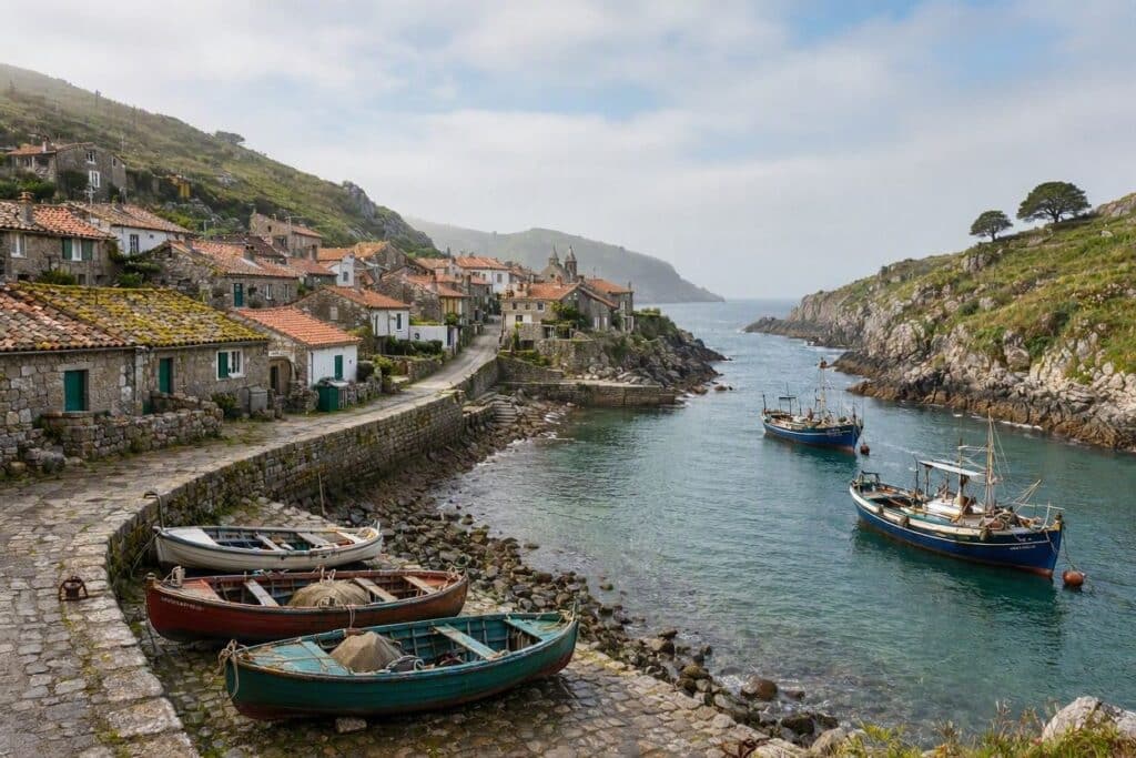 El pequeño «fiordo» pesquero de Asturias con 20 habitantes que vio nacer a la escritora española más leída tras Miguel de Cervantes