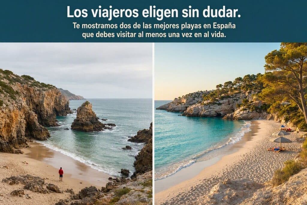 Según los viajeros existen dos de las mejores playas en España